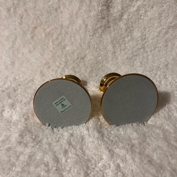 PartyLite brass candle holders with box NWOT - Picture 5 of 5